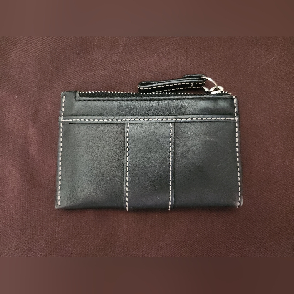 Coach Hampton Black Leather Satchel & Matching Wallet - Picture 14 of 16